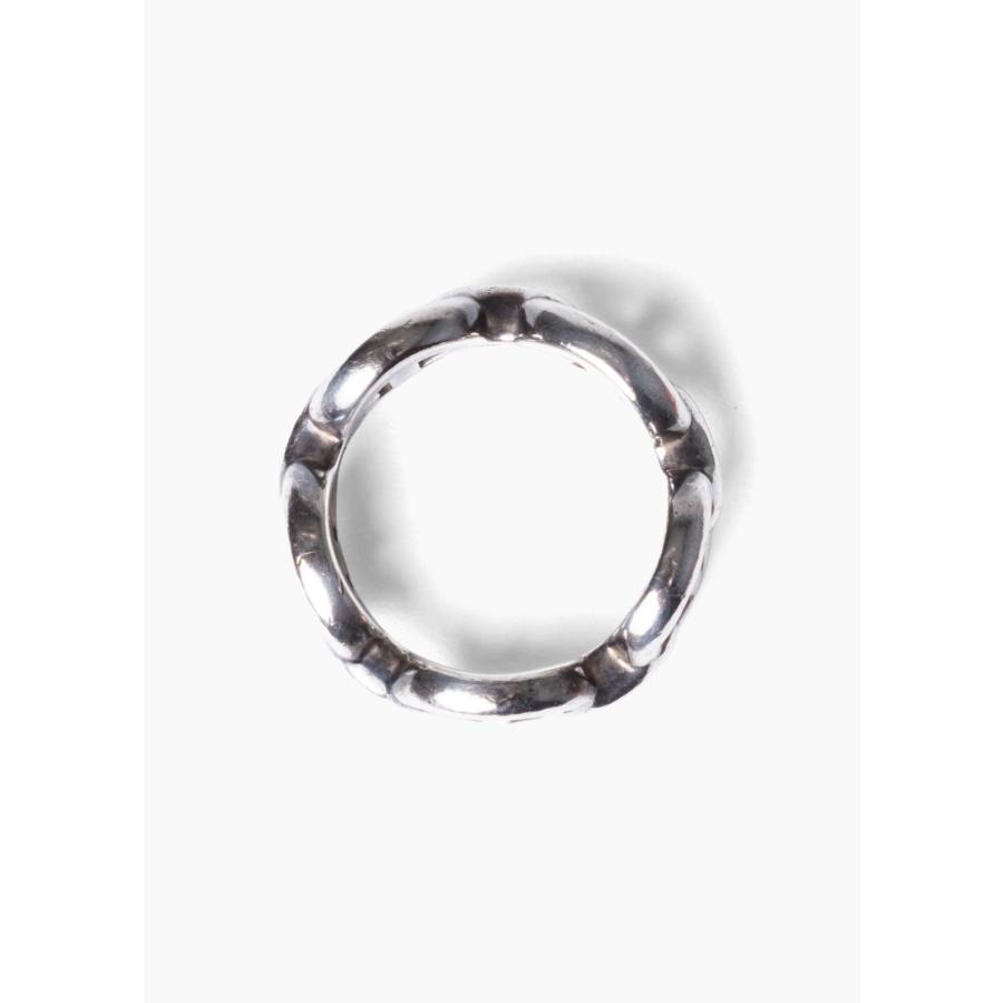 Bague Chaîne d'Ancre Enchaînée en argent - Petit modèle