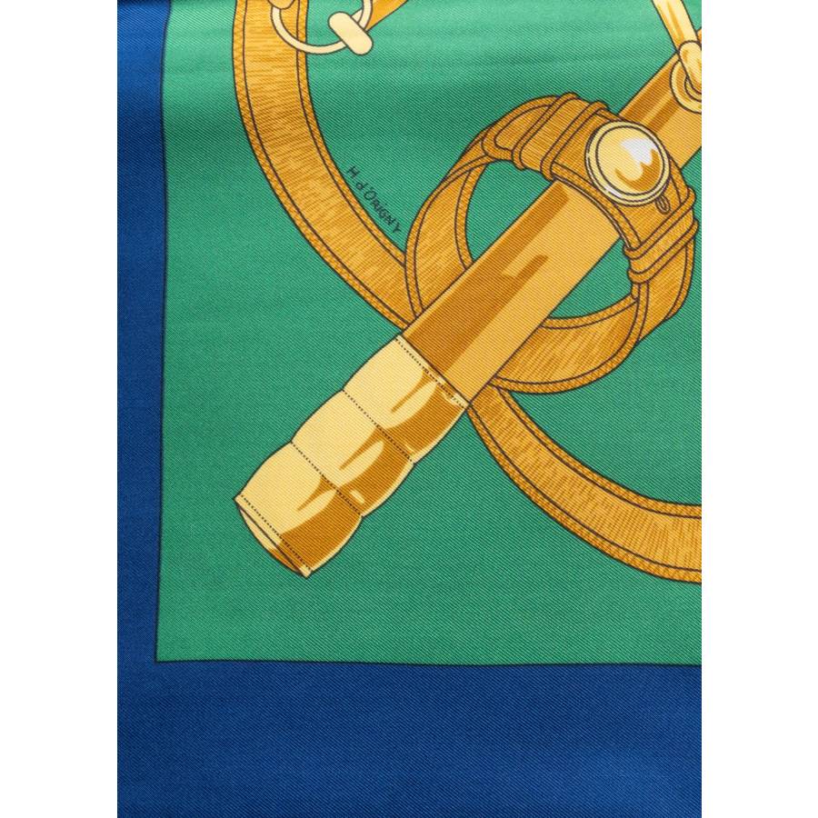 Carré de soie Hermès "Eperon d'Or"