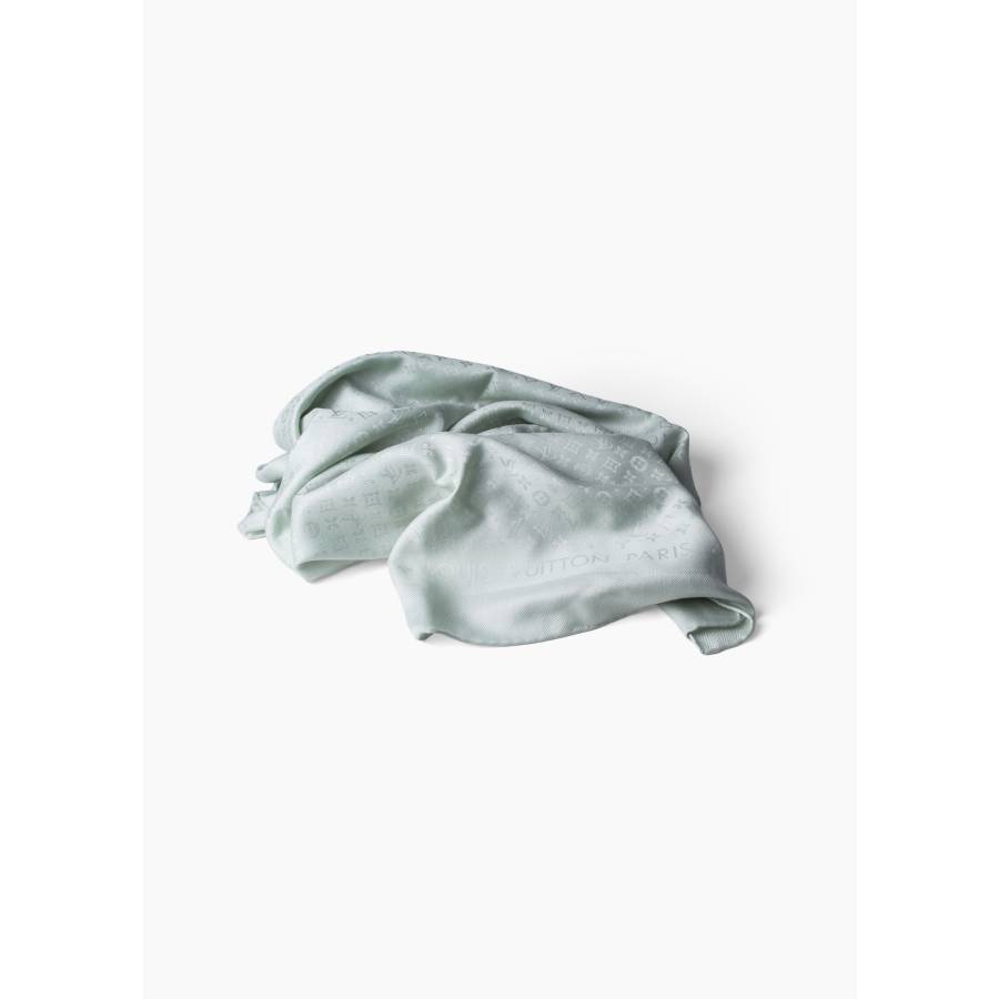 Châle Monogram classique gris