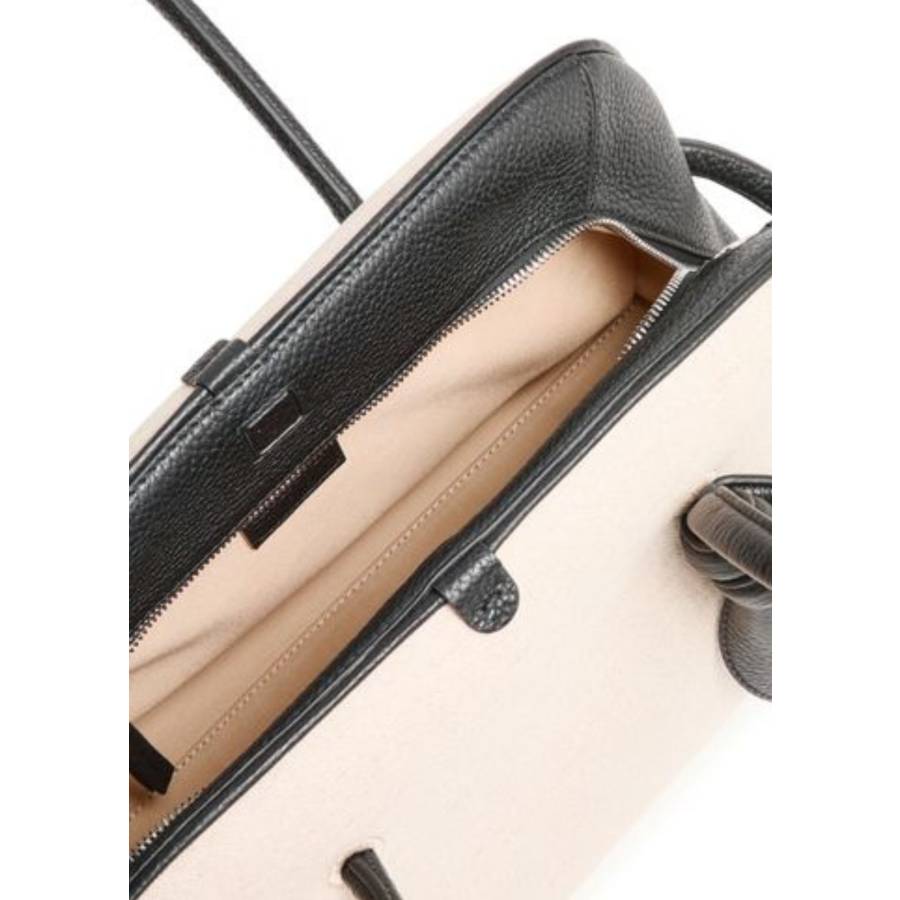 Weiche Bowlingtasche „Le turismo“ aus Leinen