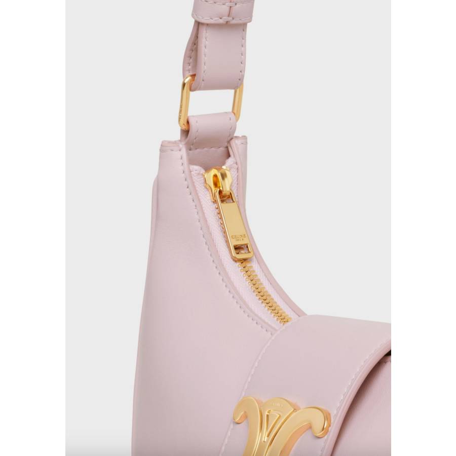 Sac Ava Triomphe en cuir rose