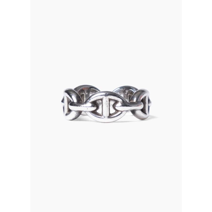 Bague Chaîne d'Ancre Enchaînée en argent - Petit modèle