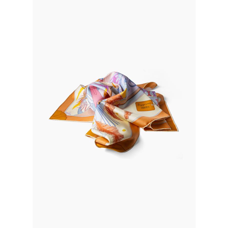 Silk Scarf 90 “Bagage à Main”