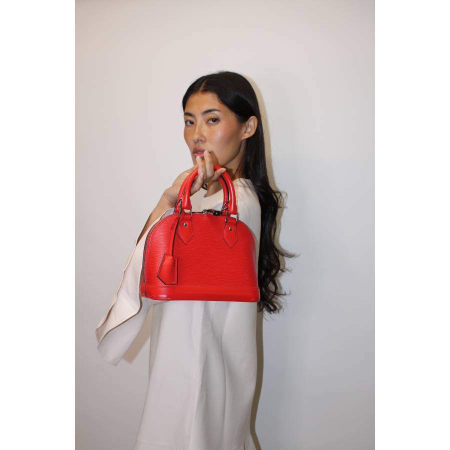 Sac Alma BB rouge