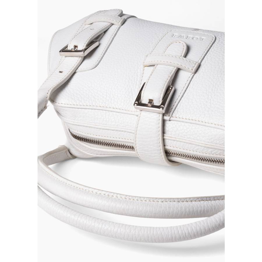 Senda white leather bag
