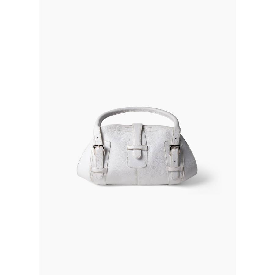 Senda white leather bag