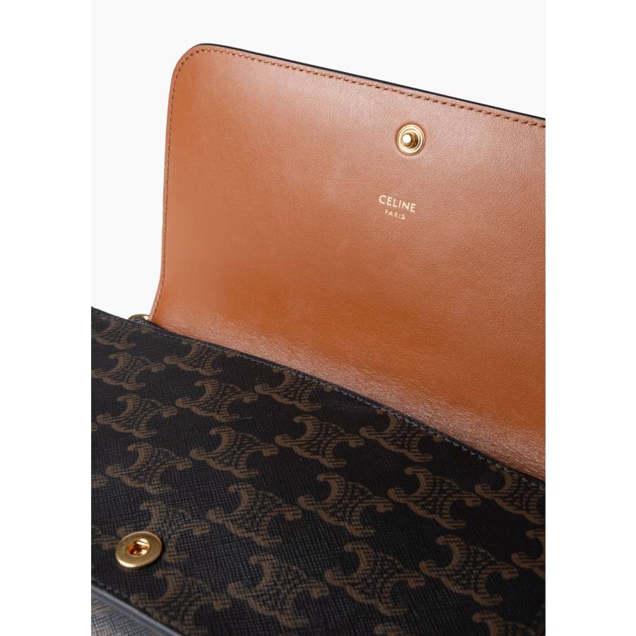 Multipochette toile triomphe et veau