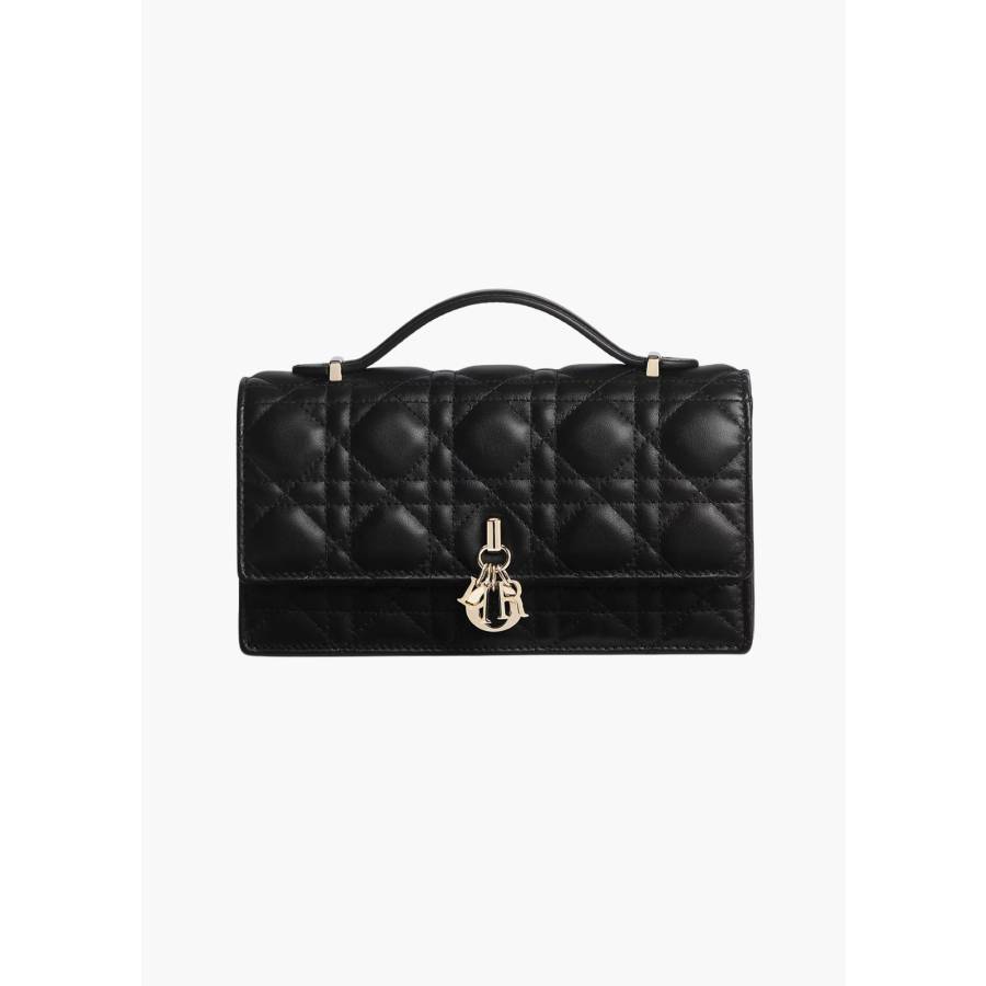 My Dior mini bag in black cannage