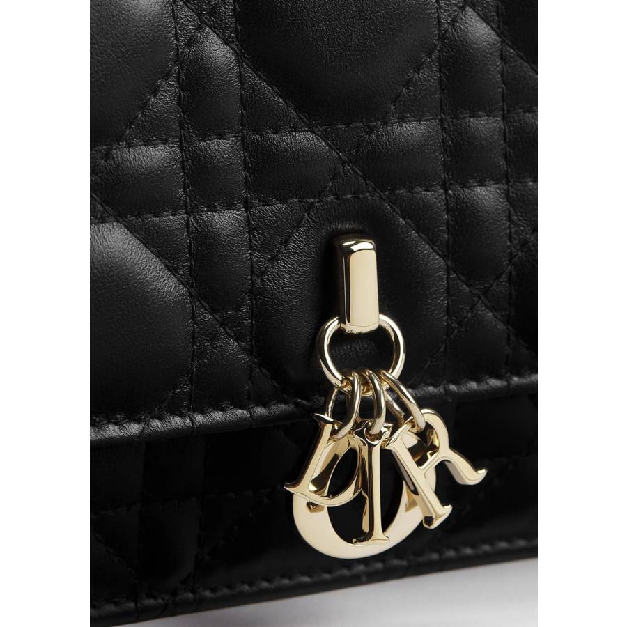 My Dior mini bag in black cannage