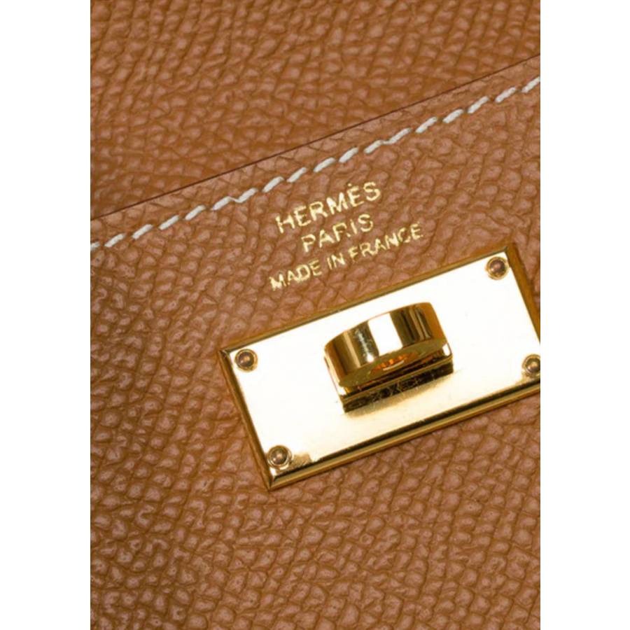 Portefeuille Kelly Pocket Compact Epsom Gold