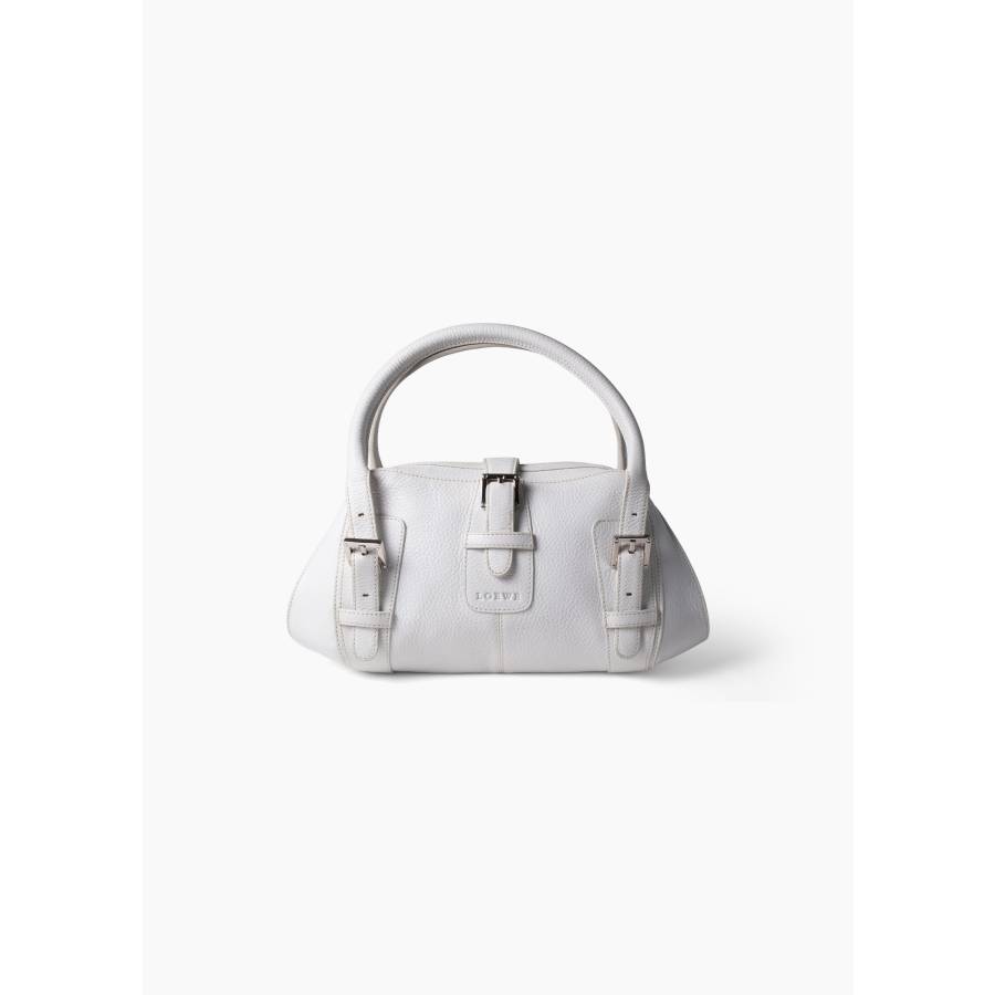 Senda white leather bag