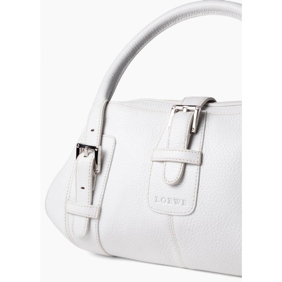 Senda white leather bag