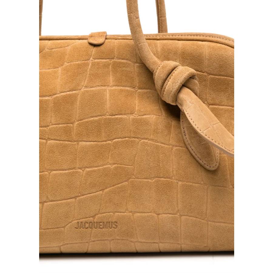 Soft linen bowling bag ‘Le turismo’