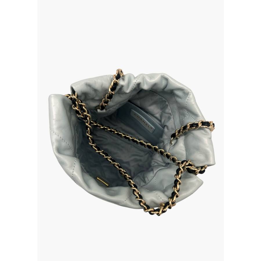 Chanel 22 Mini Bag in Sky Blue