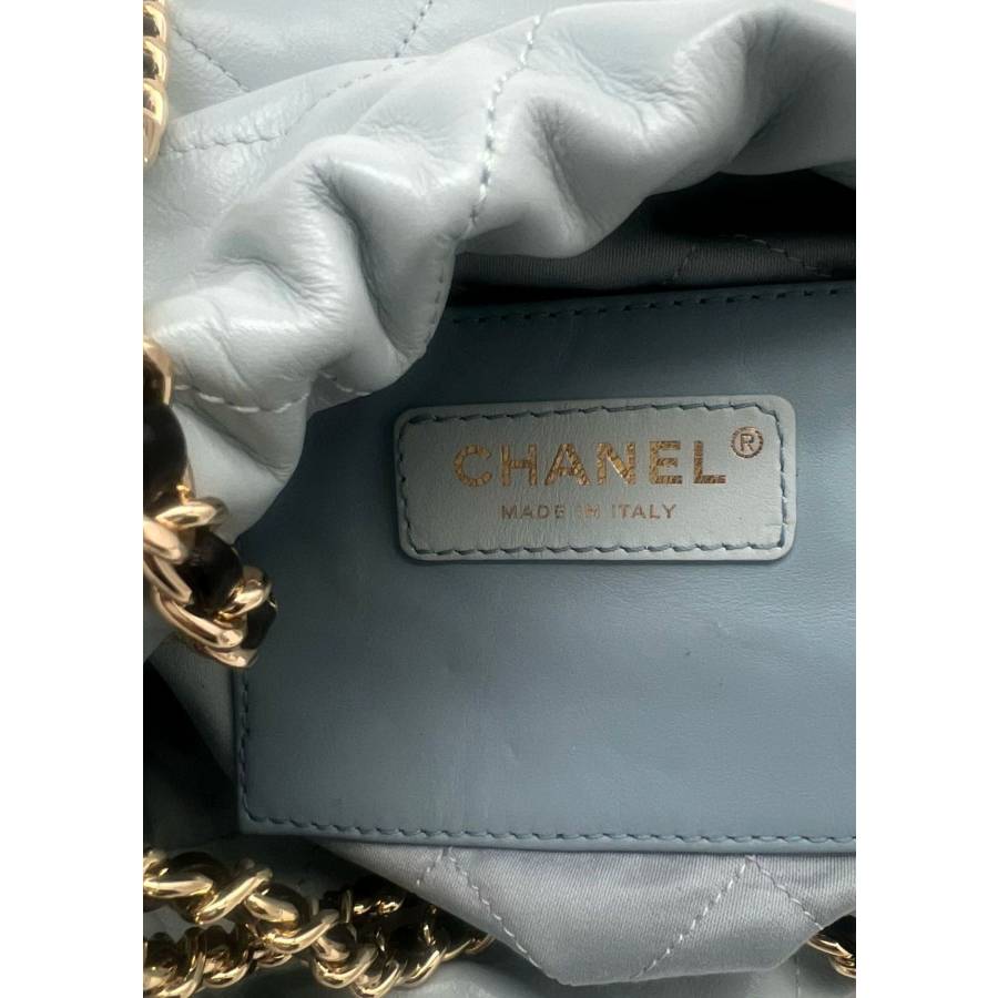 Chanel 22 Mini Bag in Sky Blue