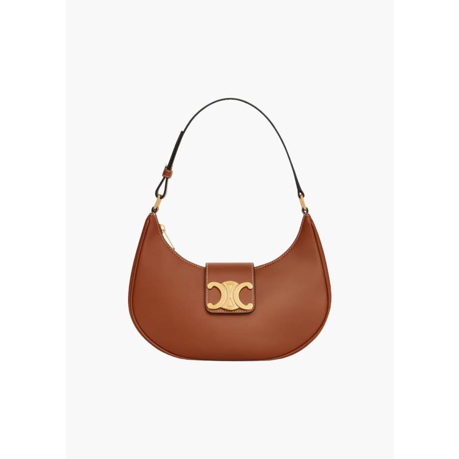 Sac Ava Triomphe en cuir camel