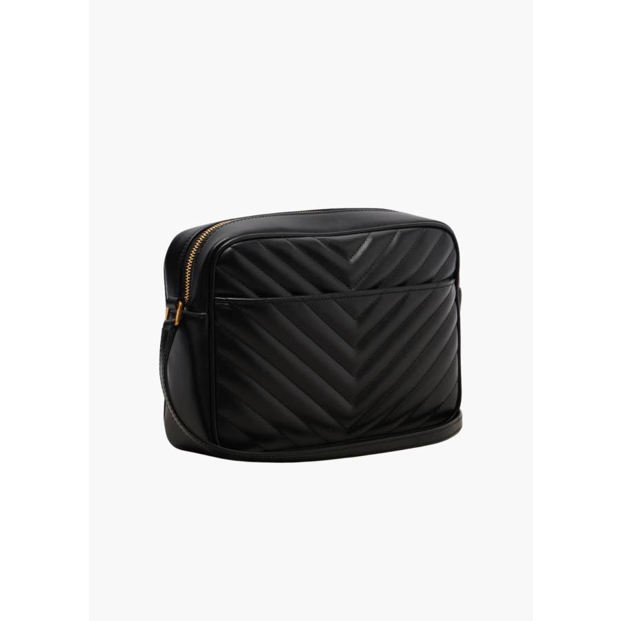 Sac Lou Caméra en cuir noir