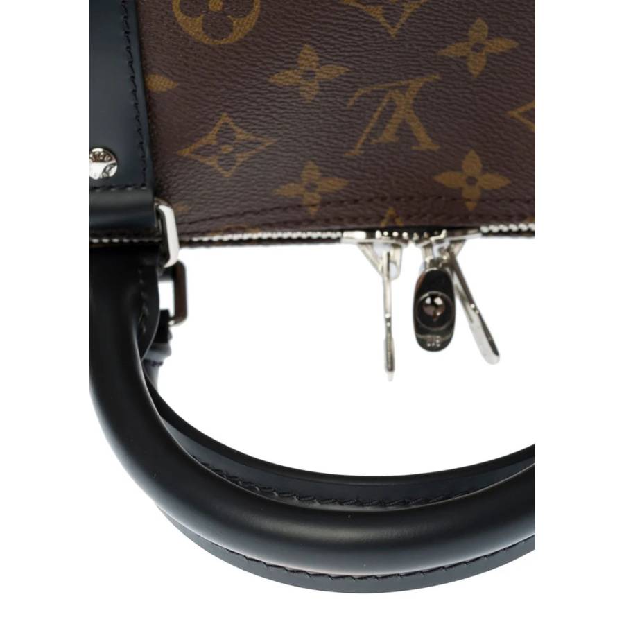 Keepall 55 Umhängetasche aus Monogram Macassar-Canvas