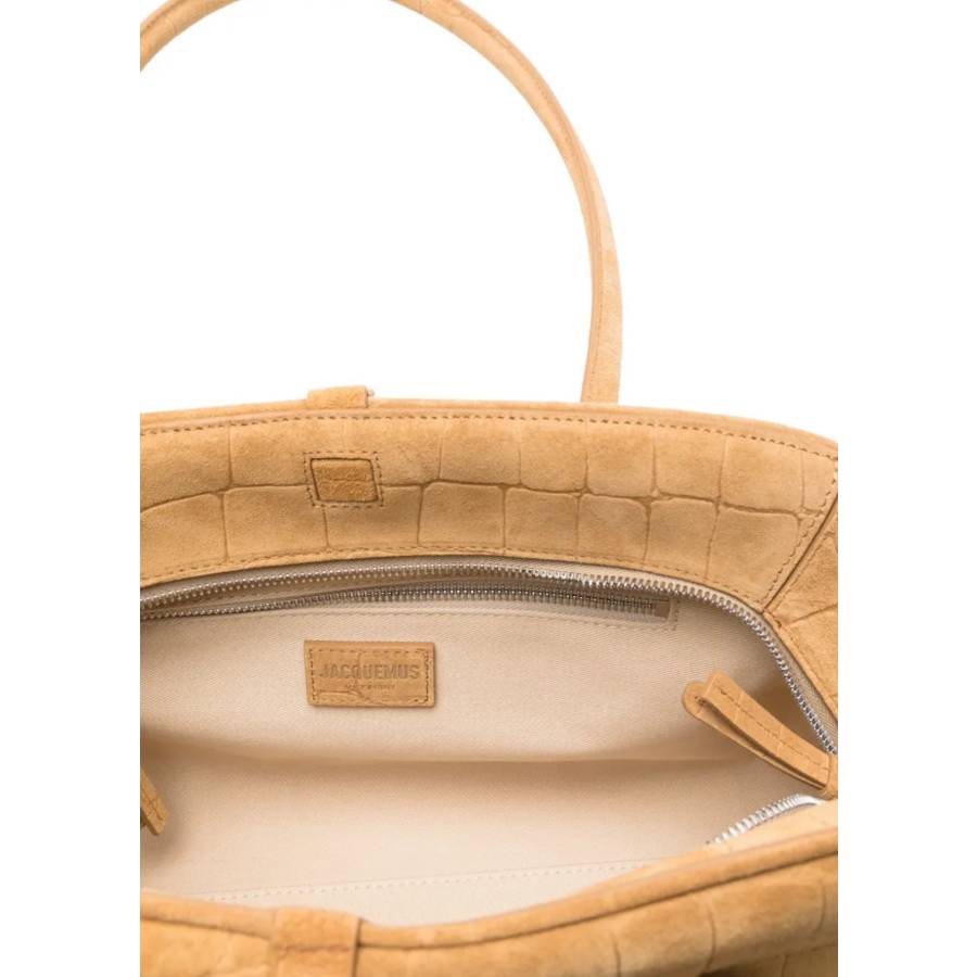 Soft linen bowling bag ‘Le turismo’