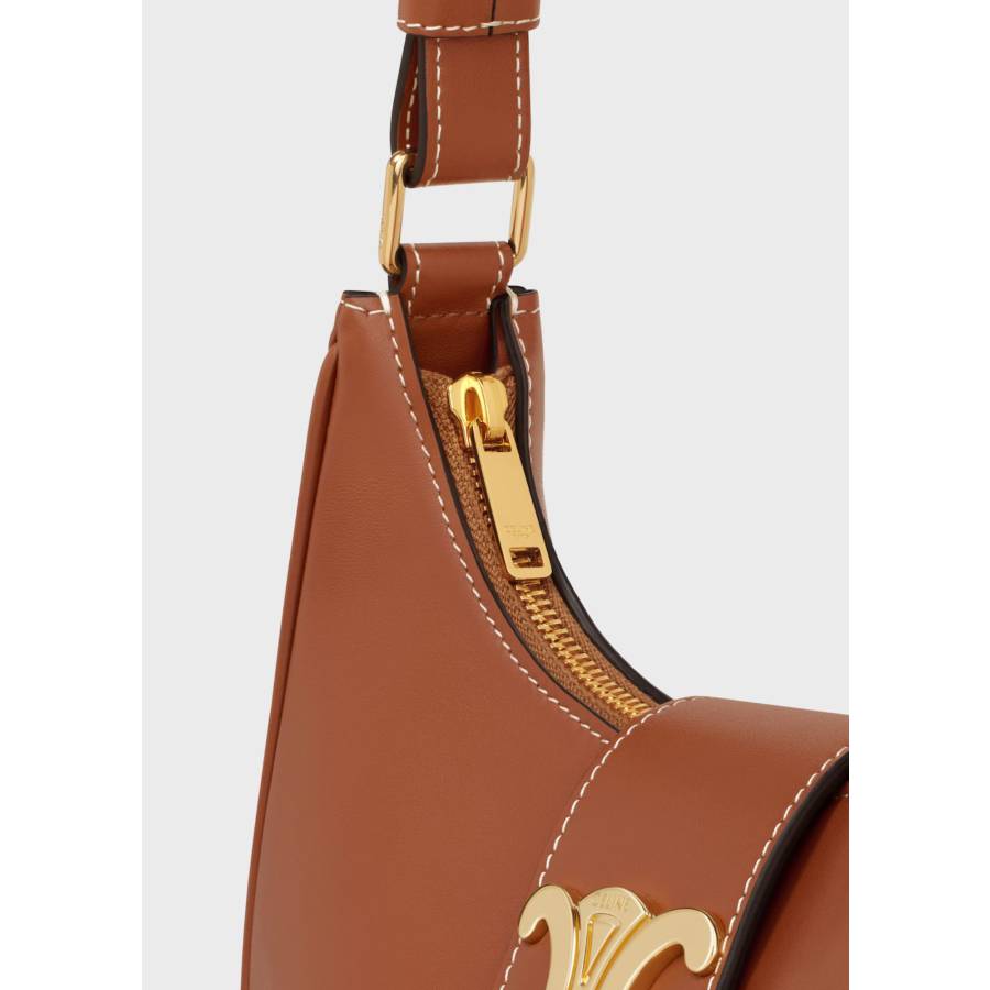 Sac Ava Triomphe en cuir camel