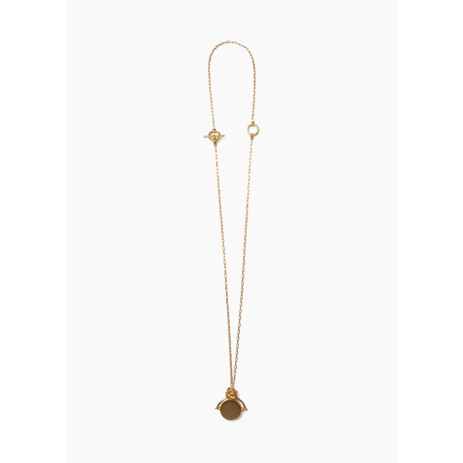 Collier sautoir doré