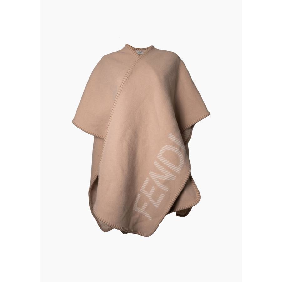 Poncho mit logo