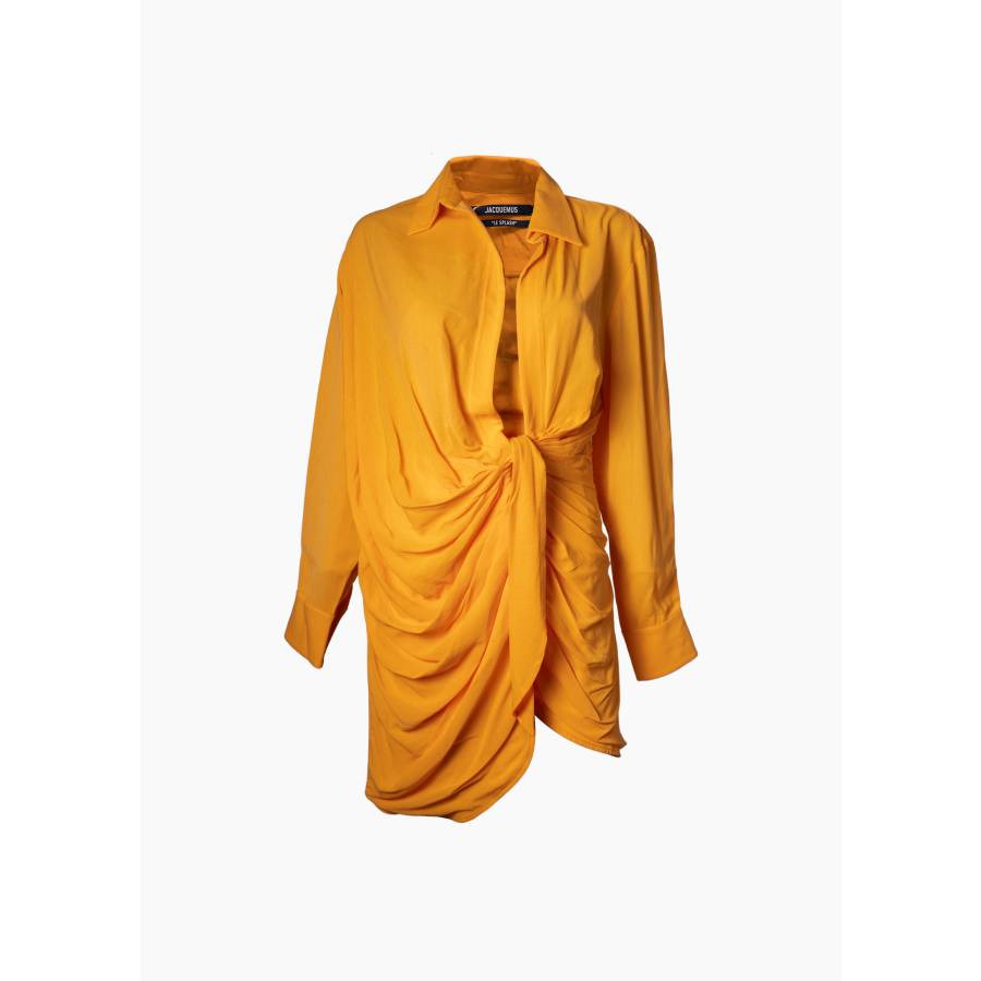 Short draped dress “La Robe Bahia”
