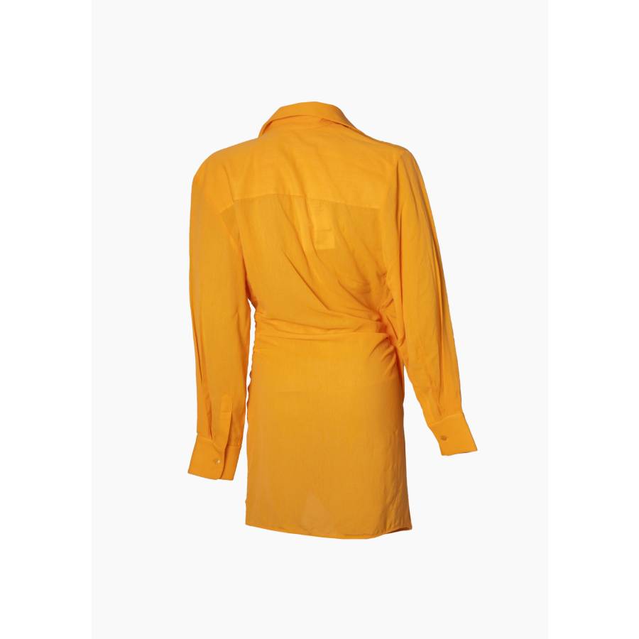 Short draped dress “La Robe Bahia”