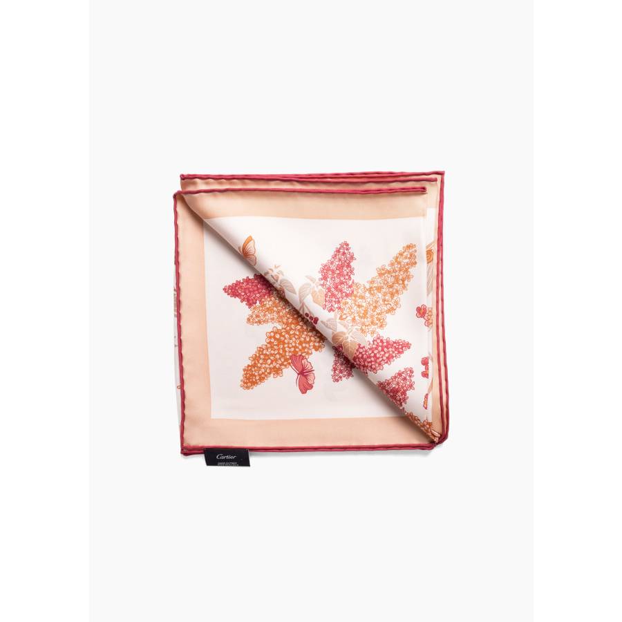 Blooming Panthère 90 Scarf