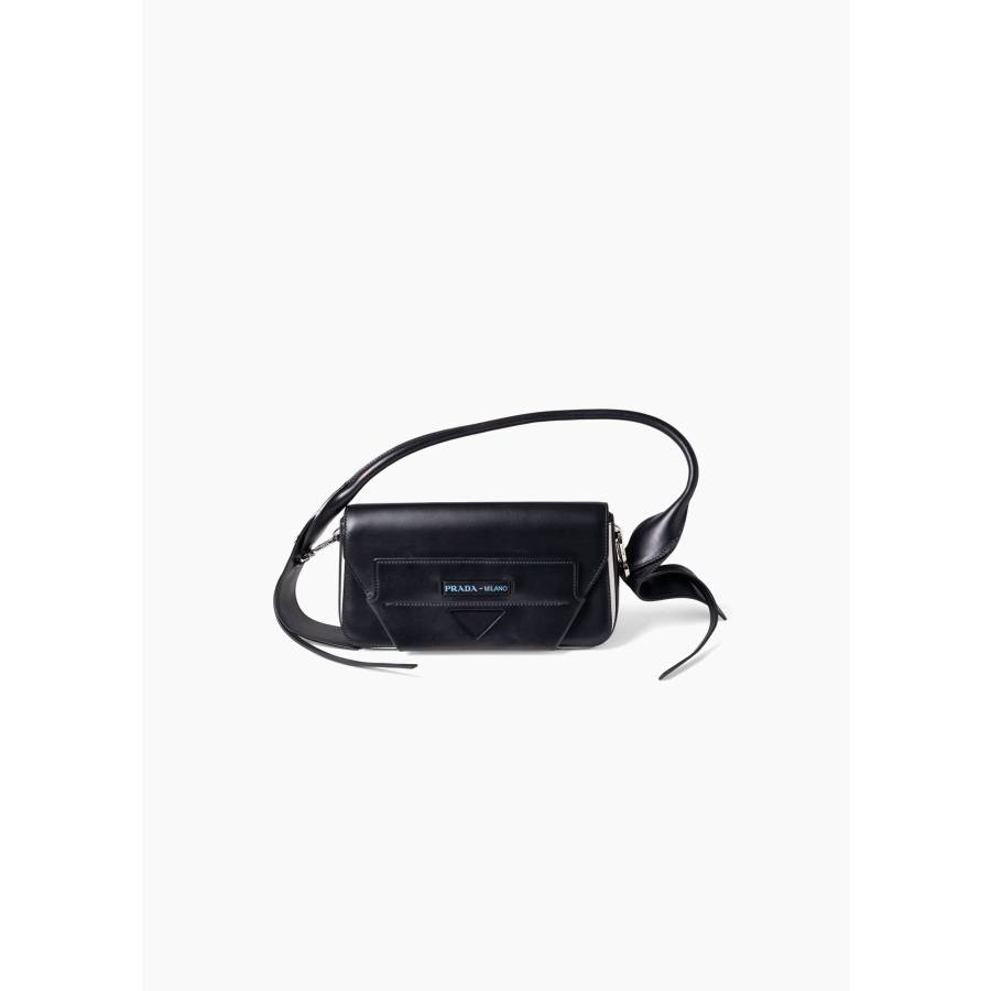 Sac Manuelle en cuir noir